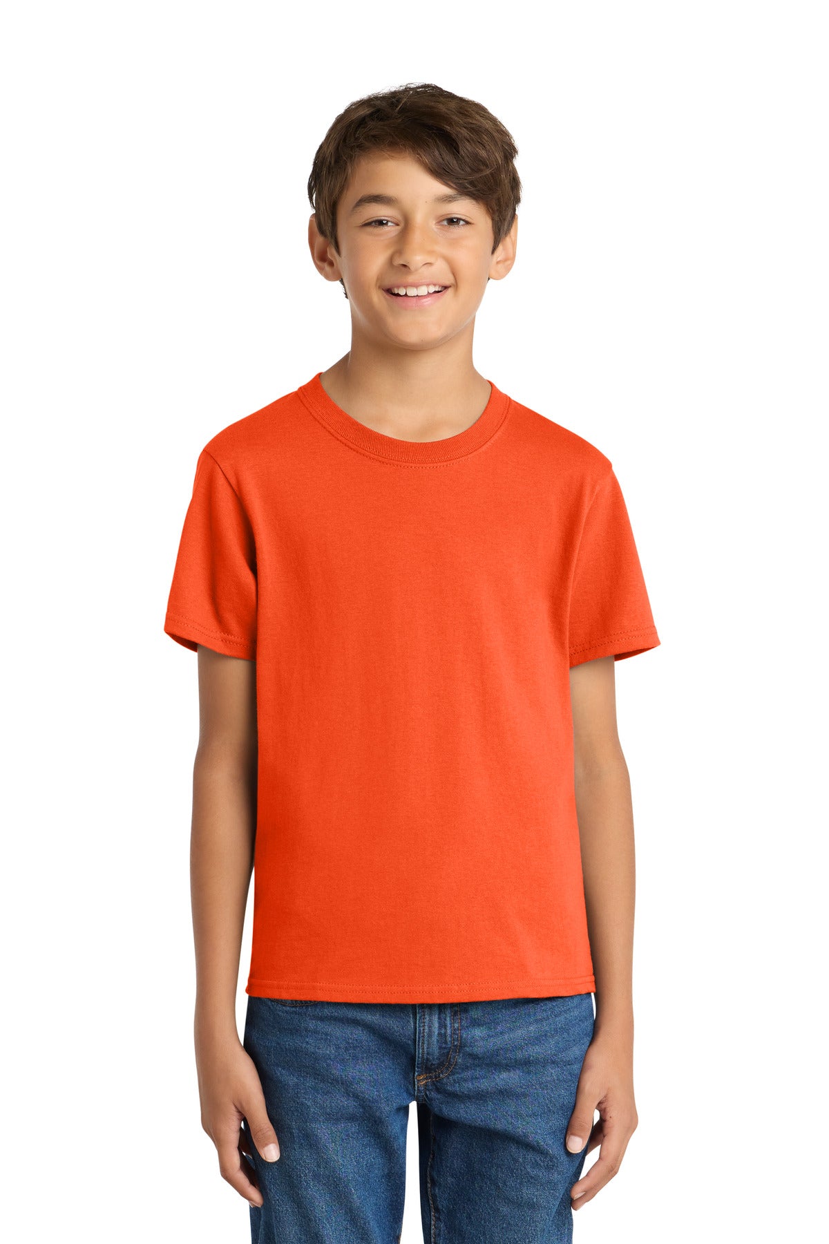 port & co ™  youth core cotton tee. pc54y