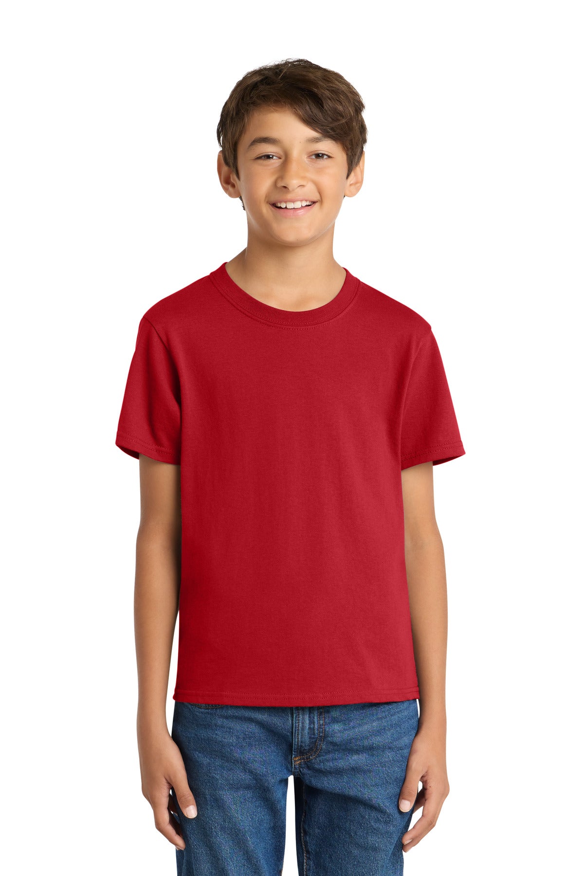 port & co ™  youth core cotton tee. pc54y