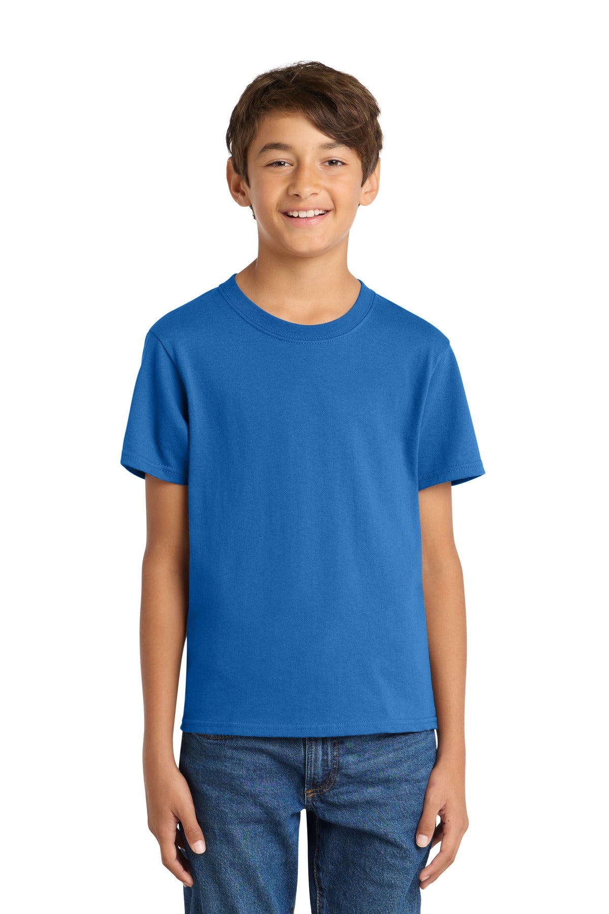 port & co ™  youth core cotton tee. pc54y