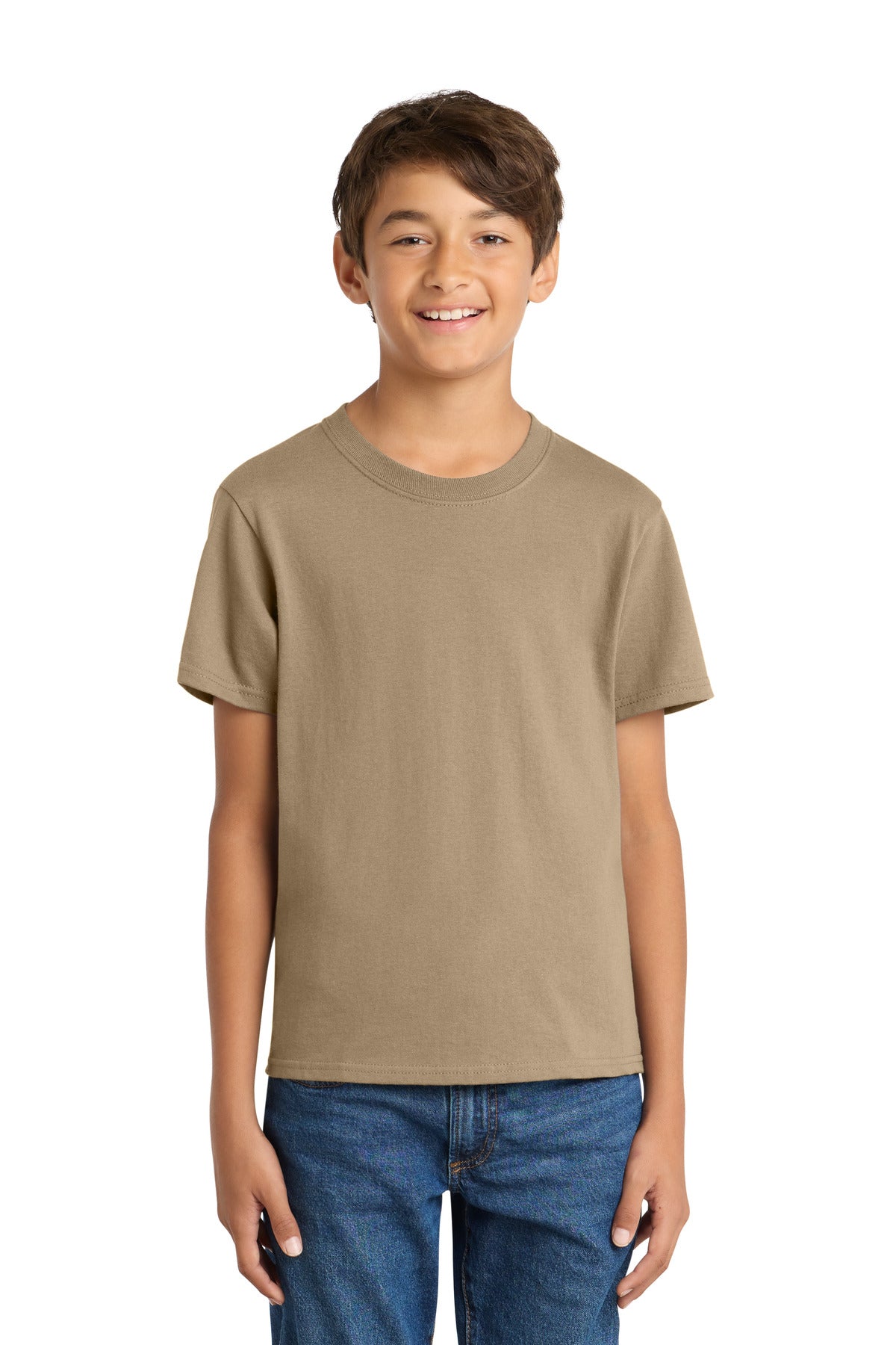 port & co ™  youth core cotton tee. pc54y