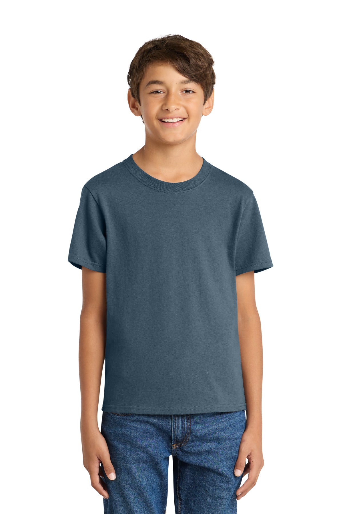 port & co ™  youth core cotton tee. pc54y