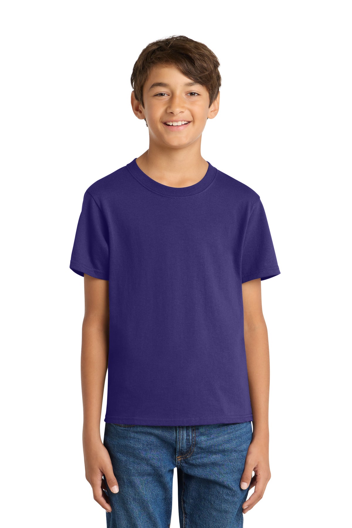 port & co ™  youth core cotton tee. pc54y