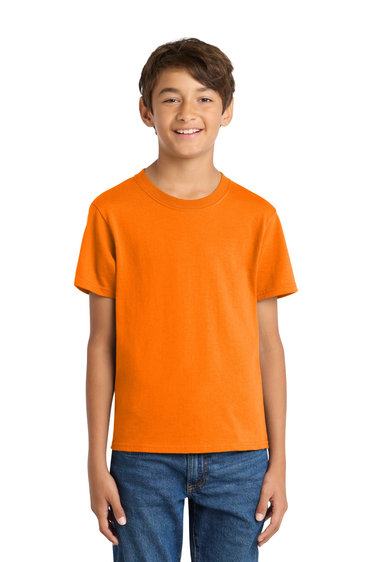 port & co ™  youth core cotton tee. pc54y