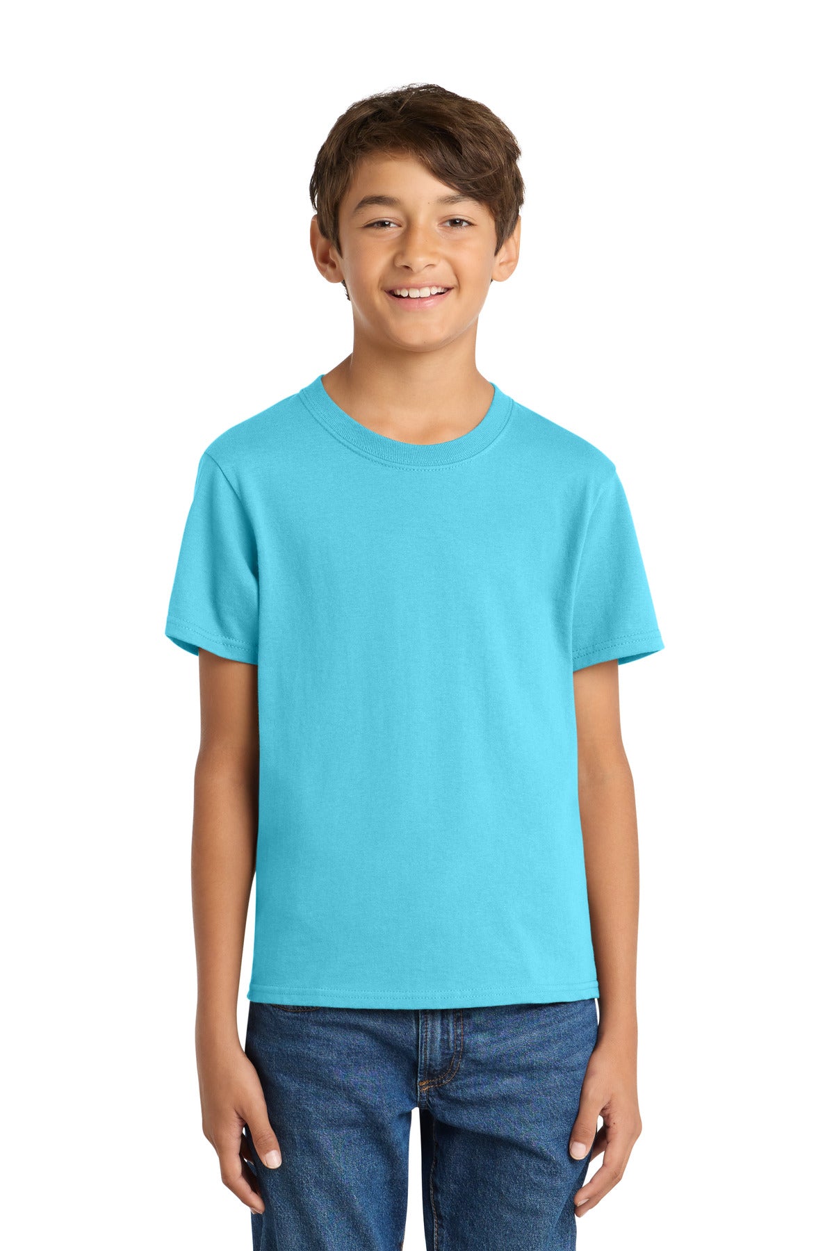 port & co ™  youth core cotton tee. pc54y