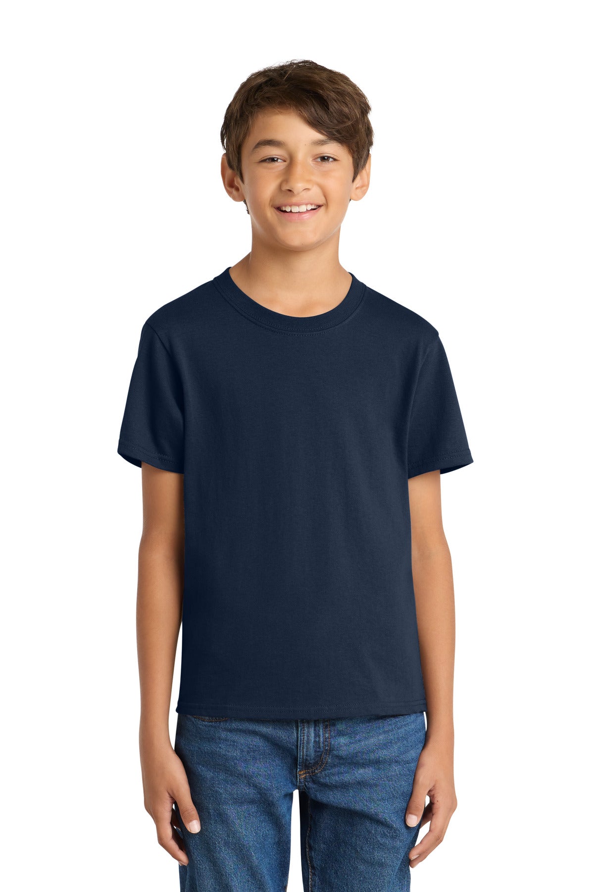 port & co ™  youth core cotton tee. pc54y