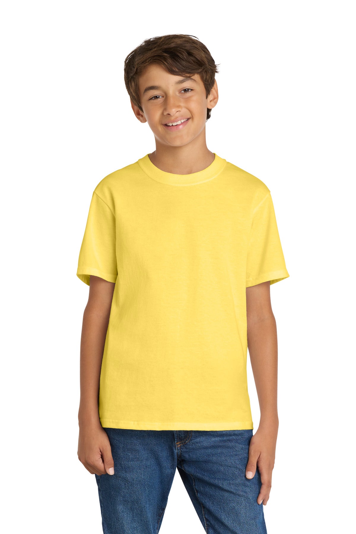 port & co ™  youth core cotton tee. pc54y