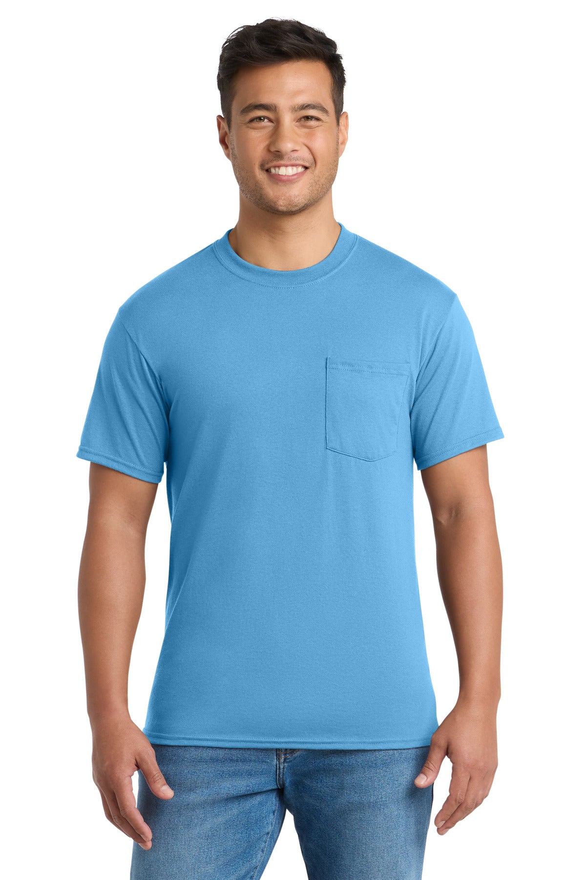 port & co ™  core blend pocket tee. pc55p