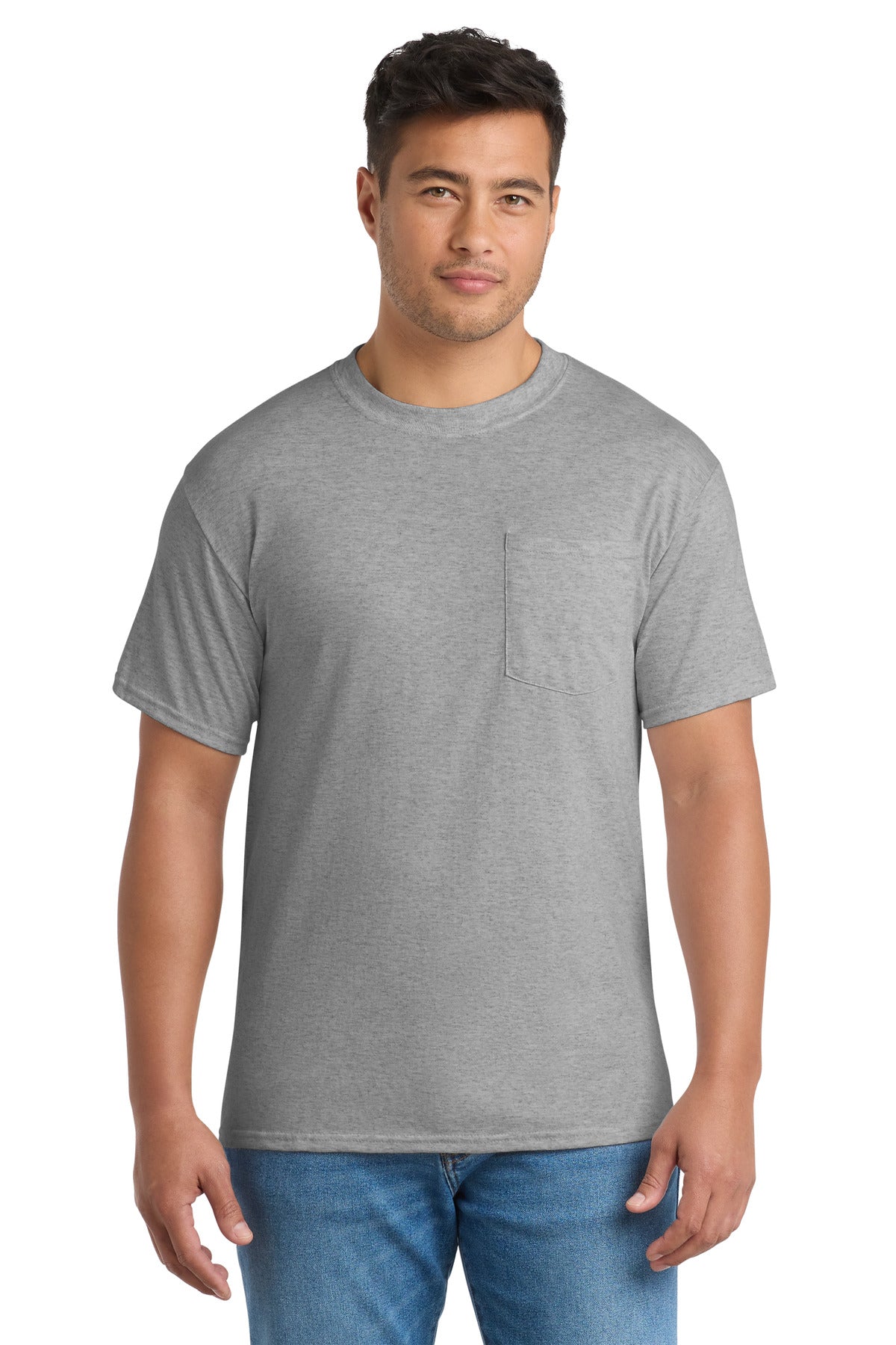 port & co ™  core blend pocket tee. pc55p