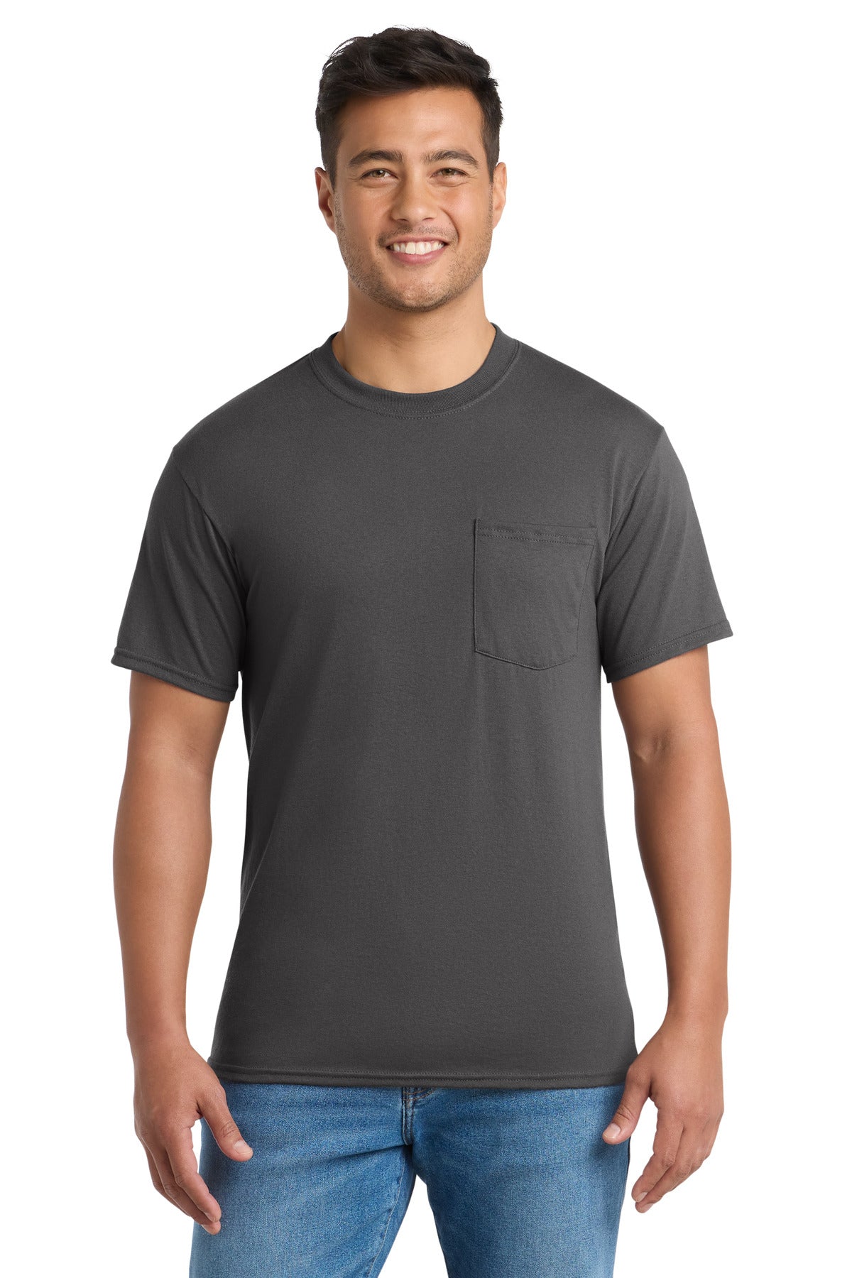 port & co ™  core blend pocket tee. pc55p