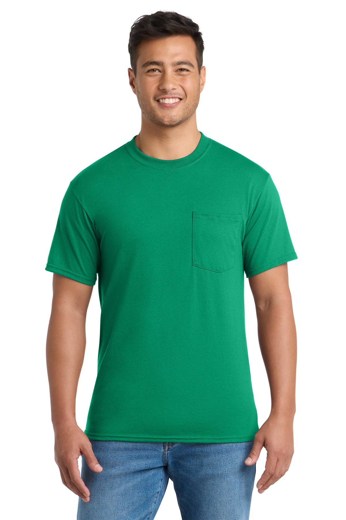 port & co ™  core blend pocket tee. pc55p