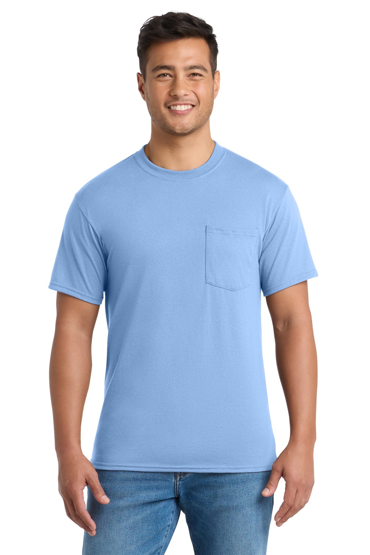 port & co ™  core blend pocket tee. pc55p
