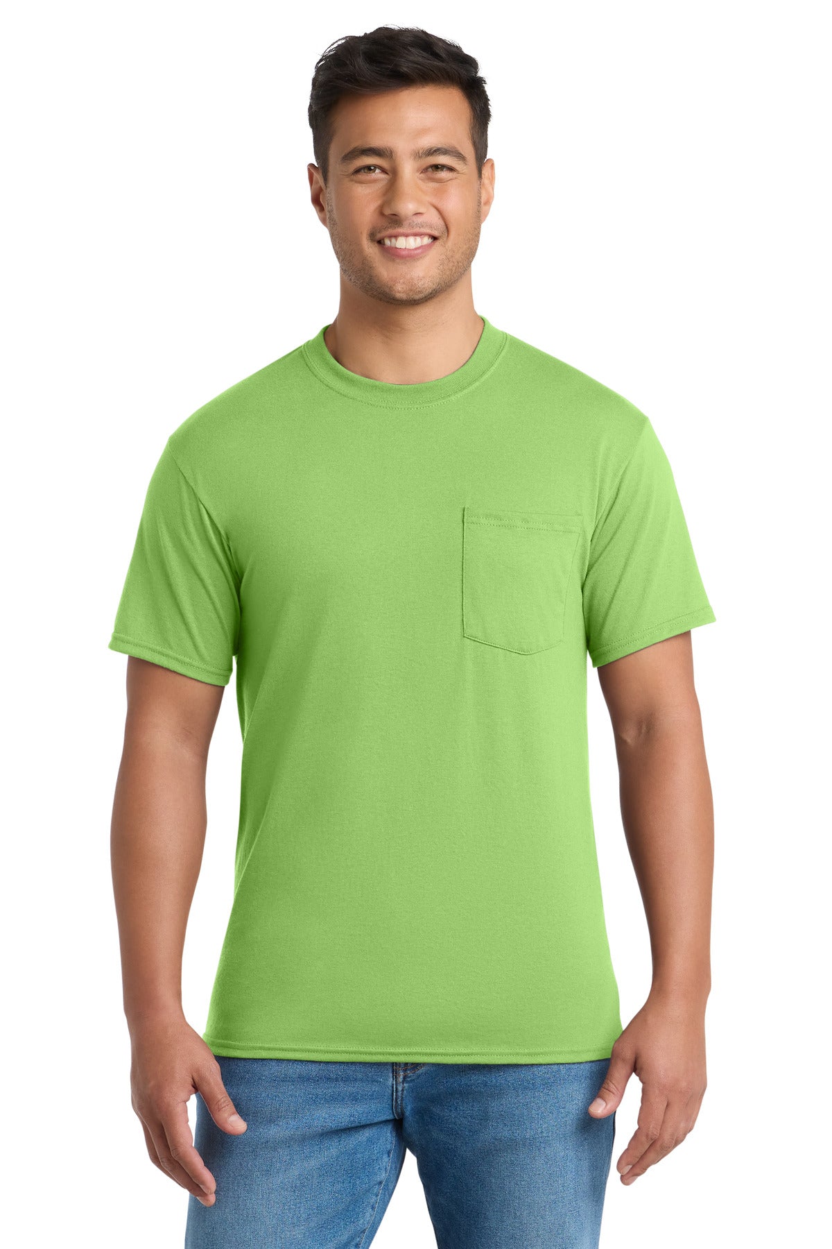 port & co ™  core blend pocket tee. pc55p