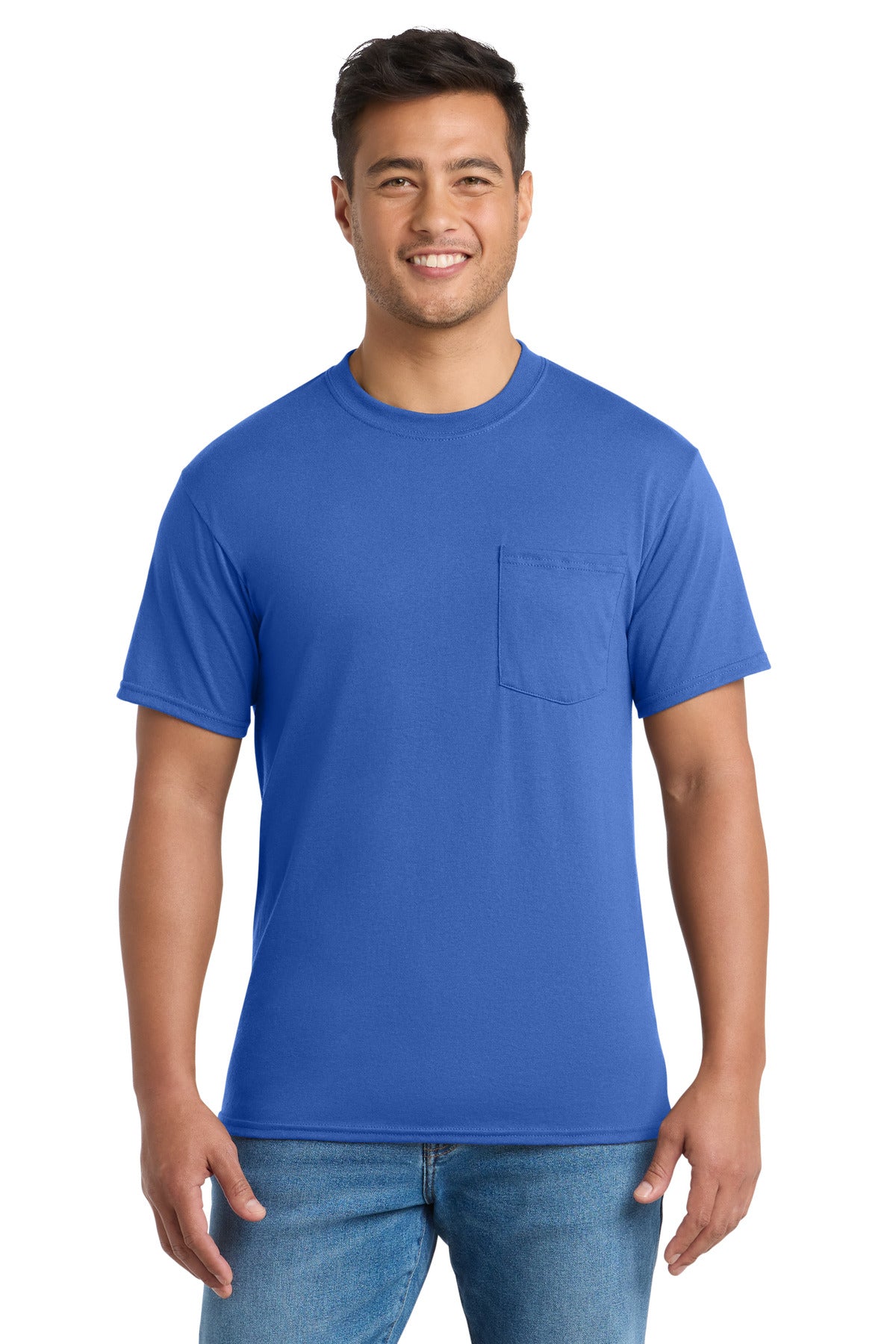 port & co ™  core blend pocket tee. pc55p