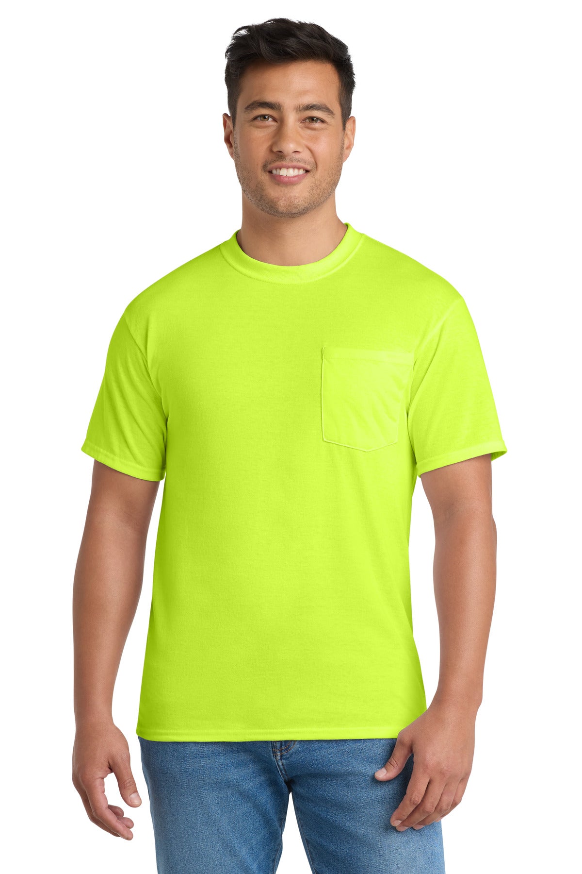 port & co ™  core blend pocket tee. pc55p