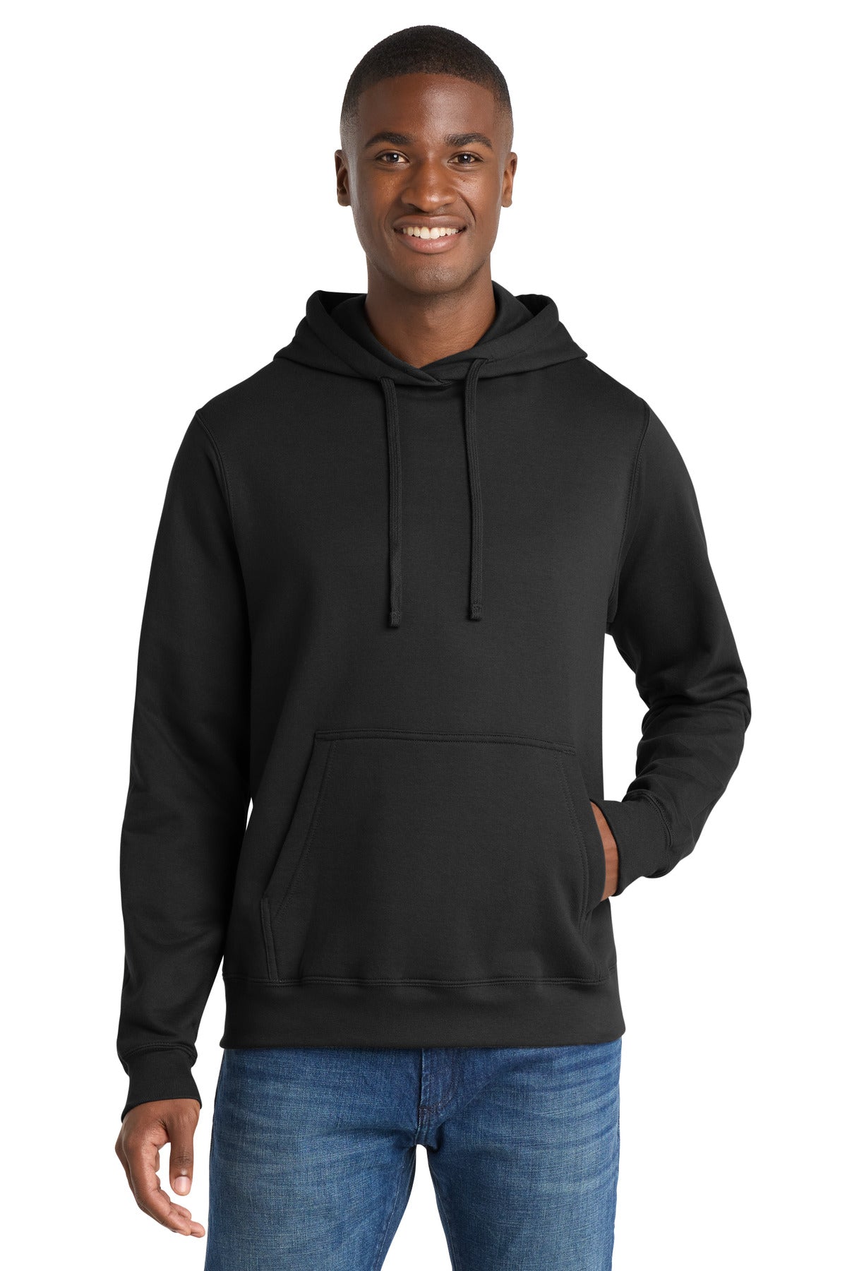 port & co ™  fan favorite fleece pullover hooded sweatshirt. pc850h
