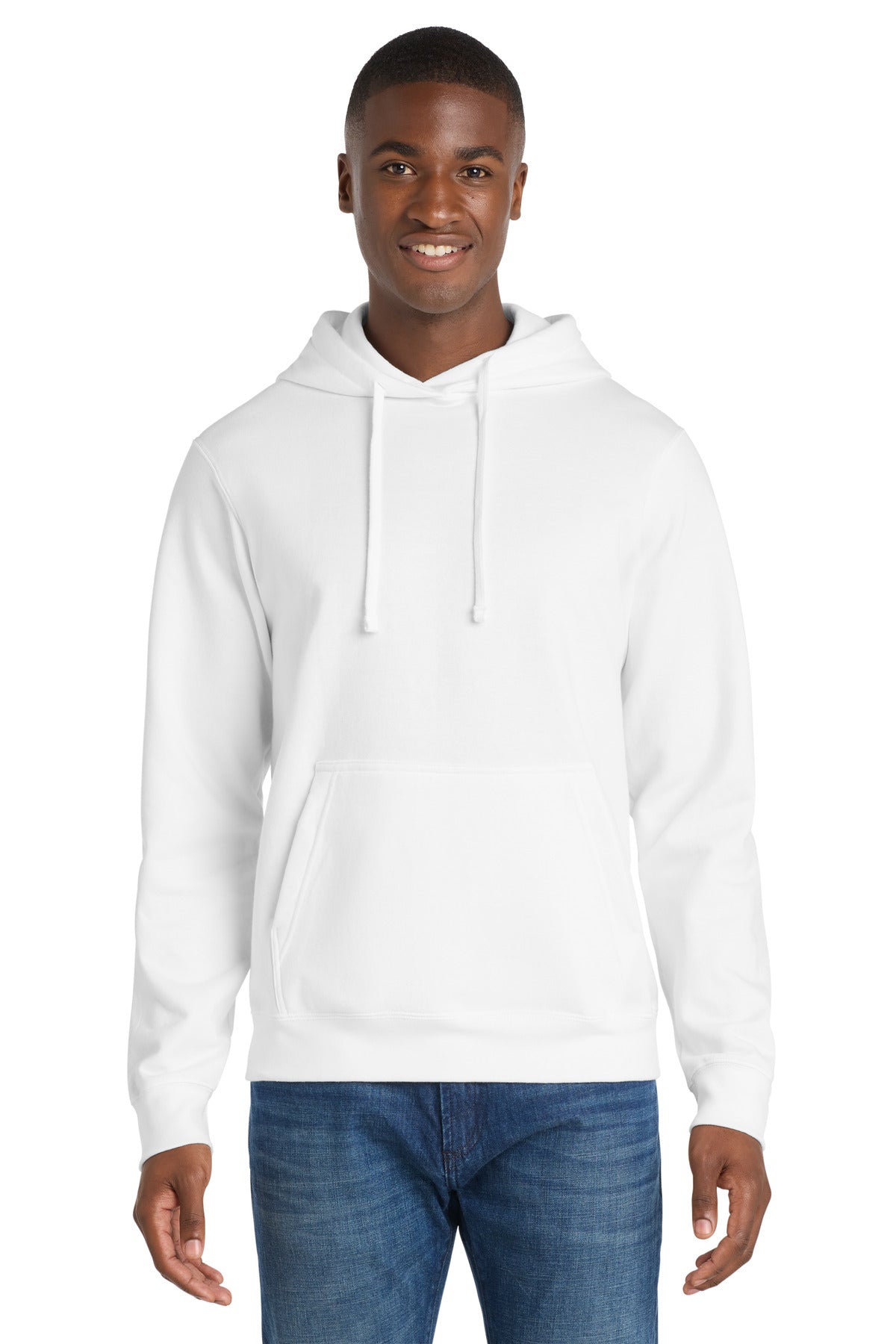 port & co ™  fan favorite fleece pullover hooded sweatshirt. pc850h