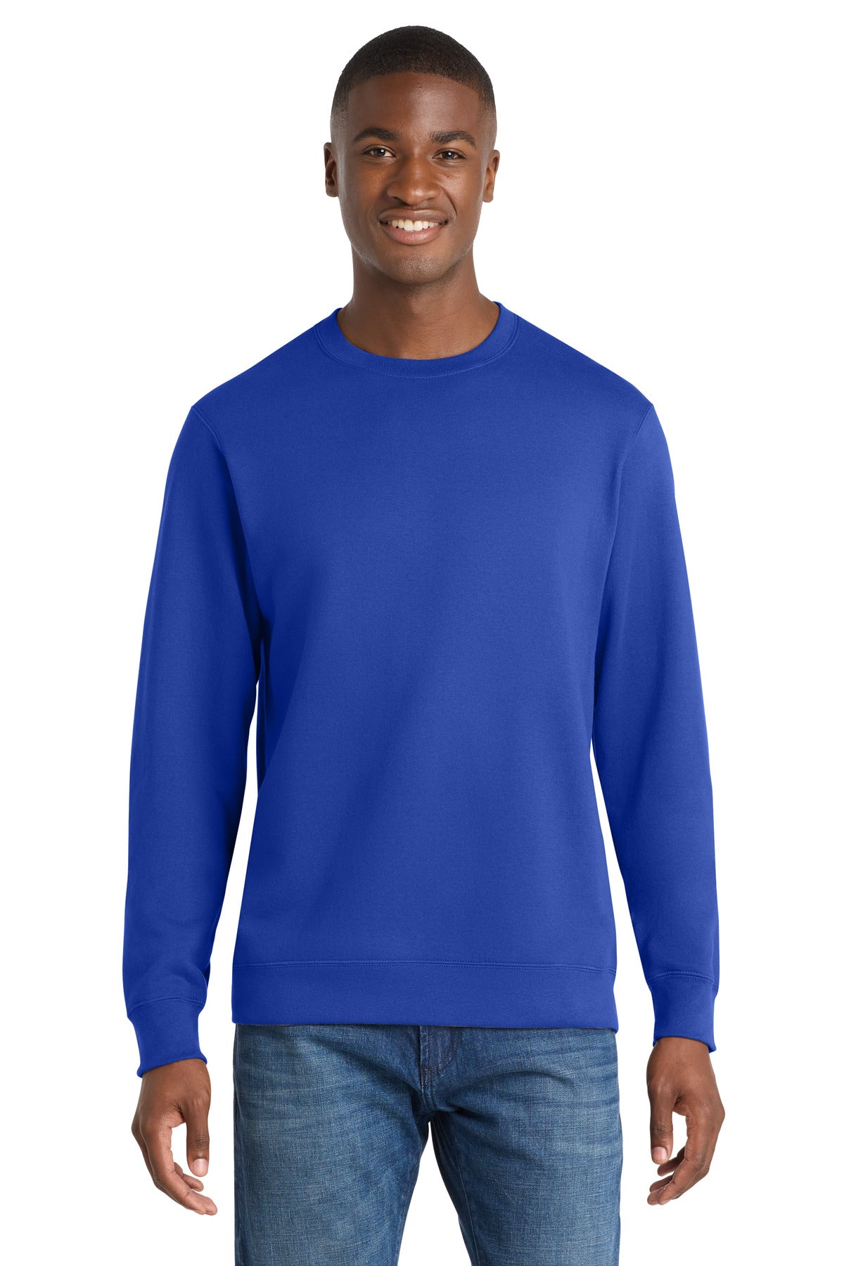 port & co ™  fan favorite fleece crewneck sweatshirt. pc850