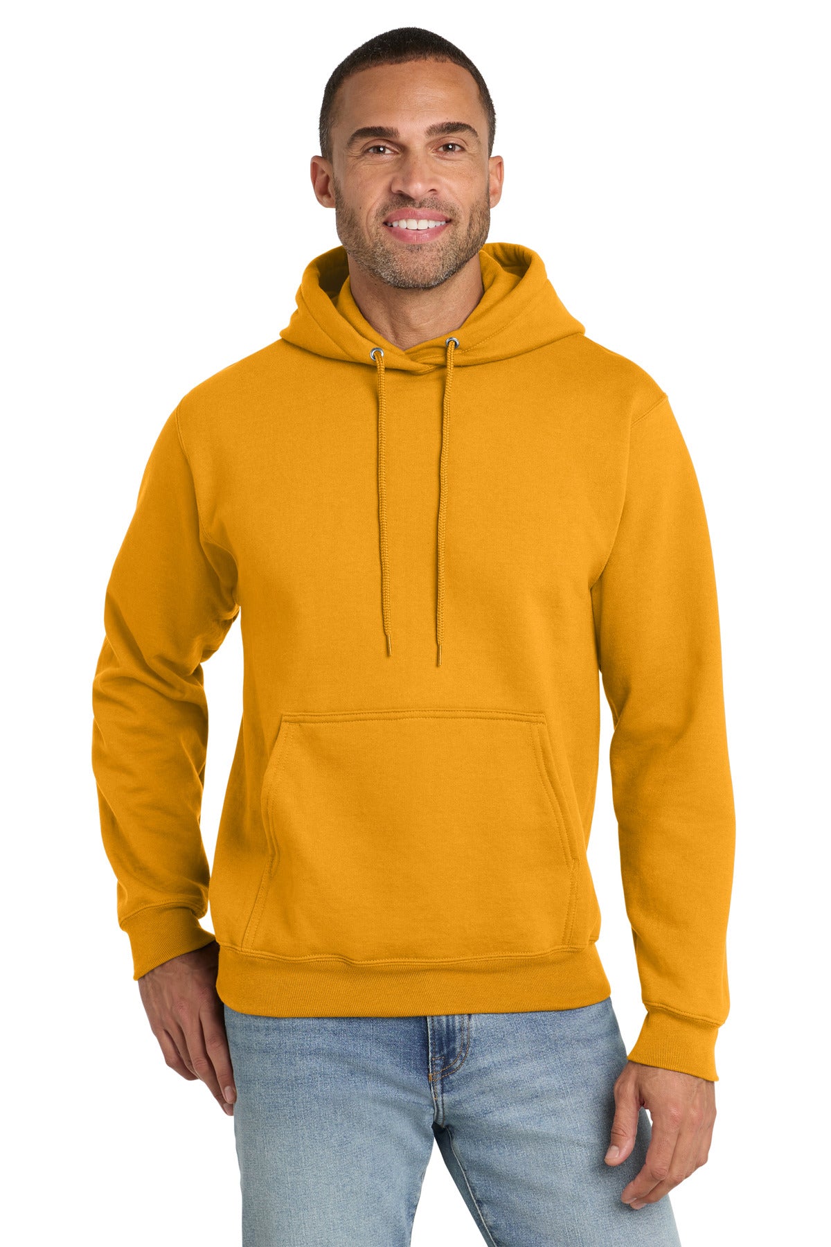 port & co ™  essential fleece pullover hooded sweatshirt.  pc90h