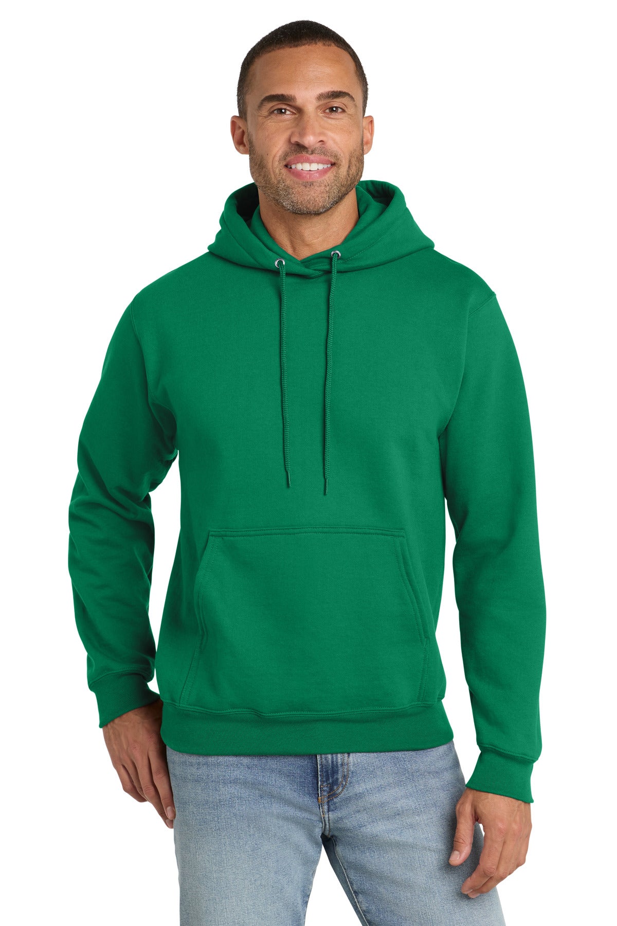 port & co ™  essential fleece pullover hooded sweatshirt.  pc90h