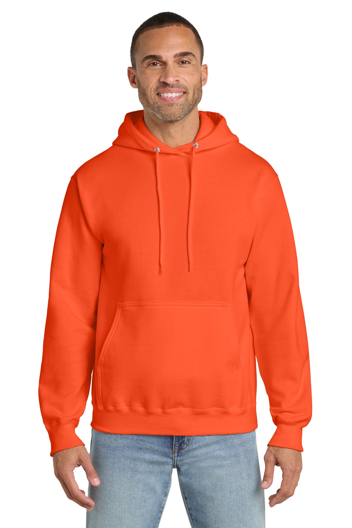 port & co ™  essential fleece pullover hooded sweatshirt.  pc90h