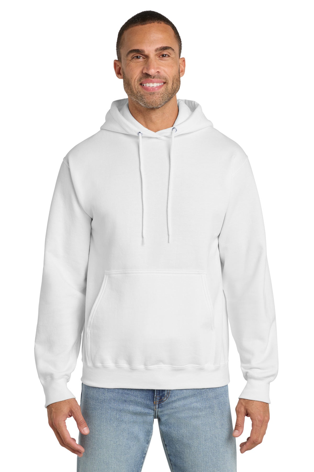 port & co ™  essential fleece pullover hooded sweatshirt.  pc90h
