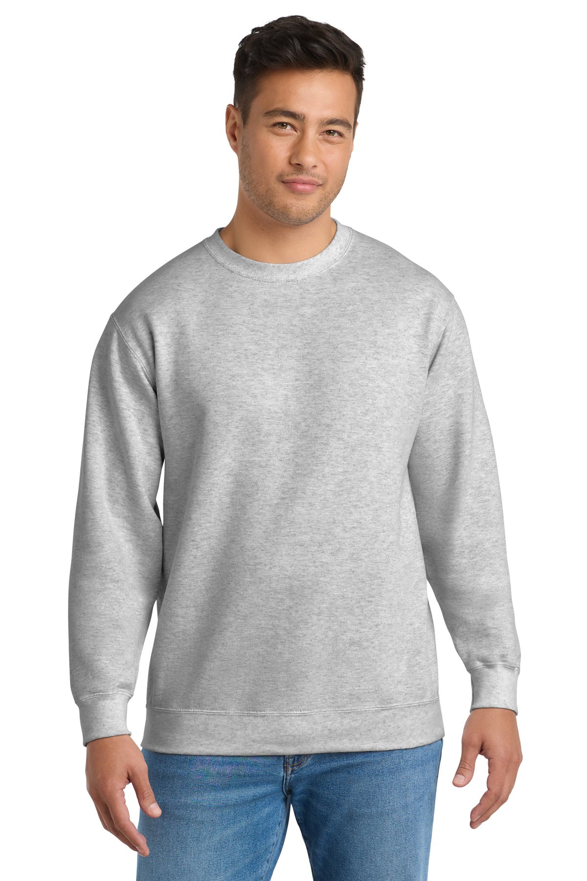 port & co ™  essential fleece crewneck sweatshirt.  pc90