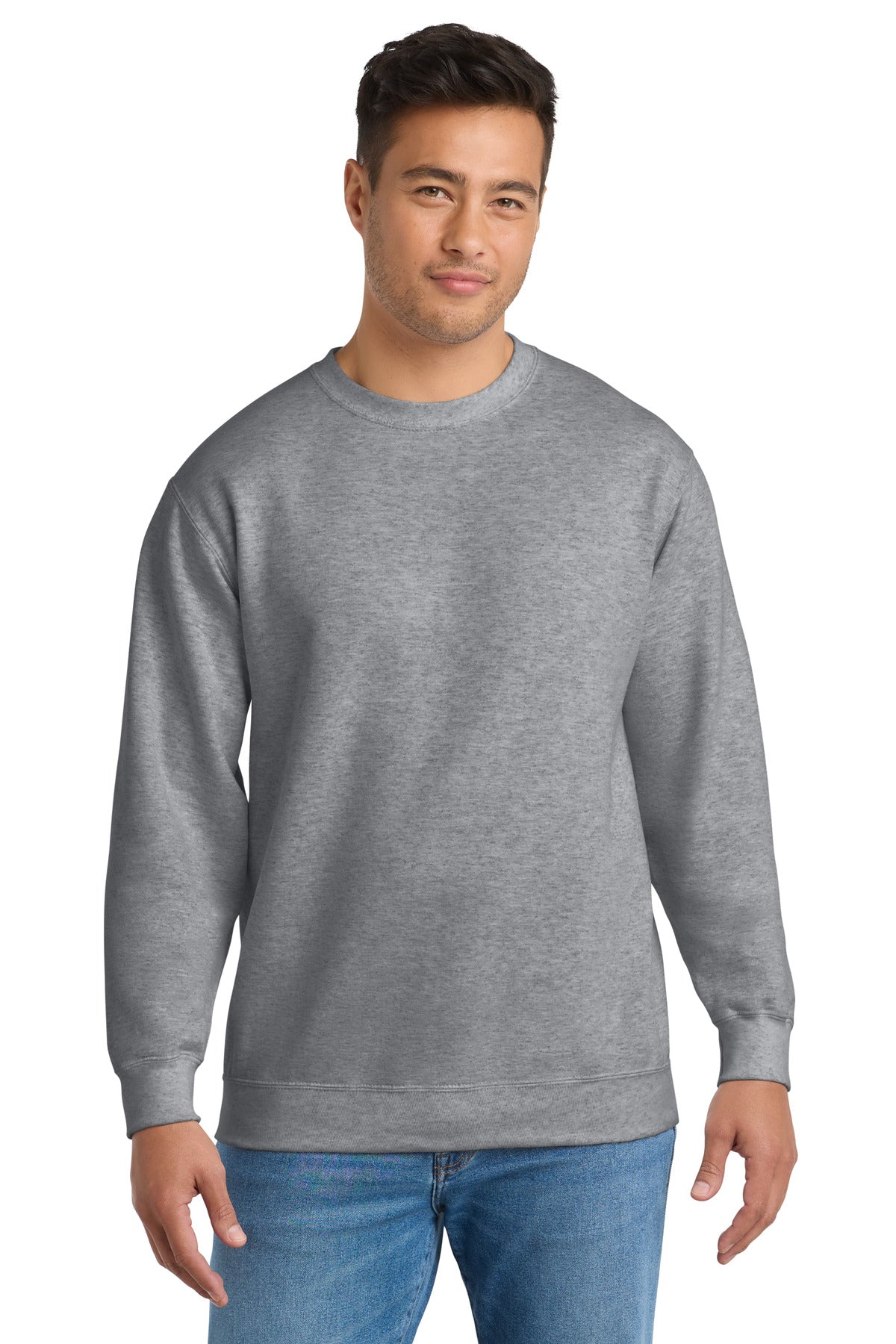 port & co ™  essential fleece crewneck sweatshirt.  pc90