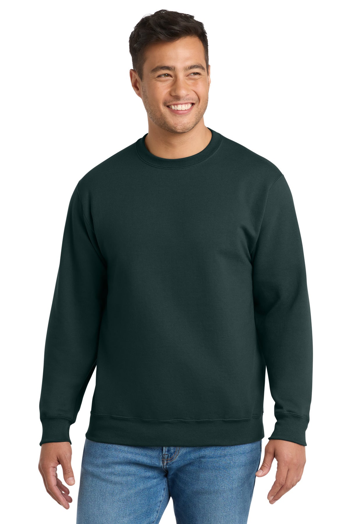 port & co ™  essential fleece crewneck sweatshirt.  pc90