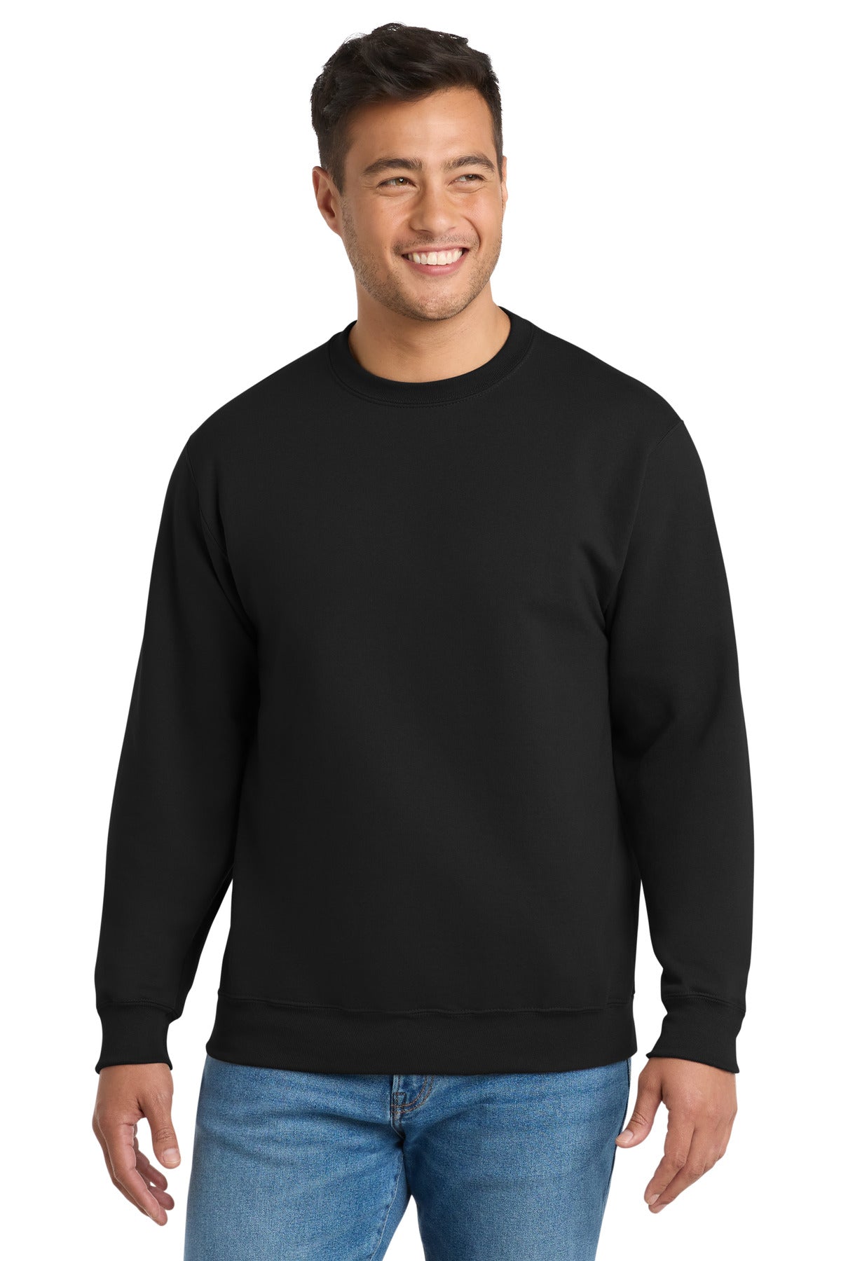 port & co ™  essential fleece crewneck sweatshirt.  pc90