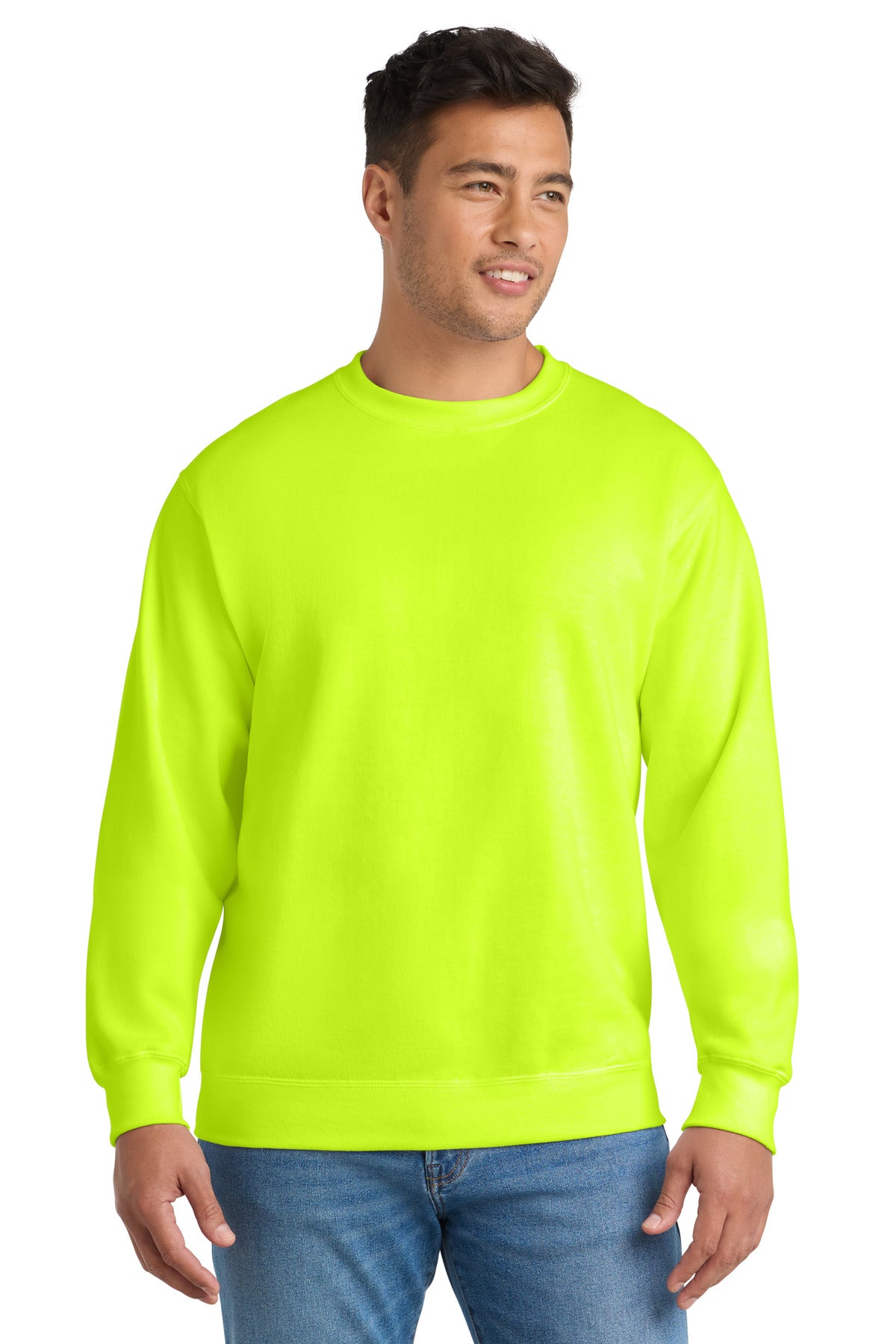 port & co ™  essential fleece crewneck sweatshirt.  pc90