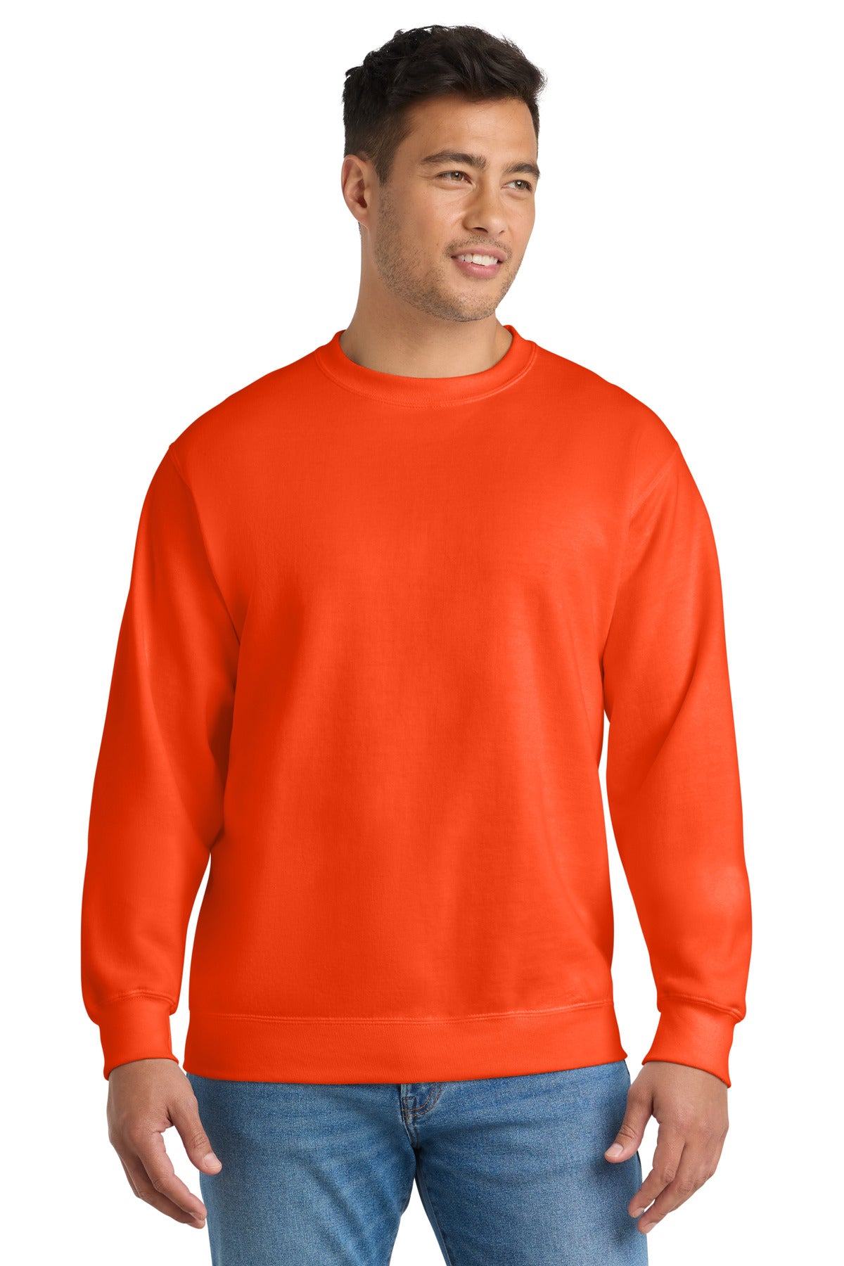port & co ™  essential fleece crewneck sweatshirt.  pc90