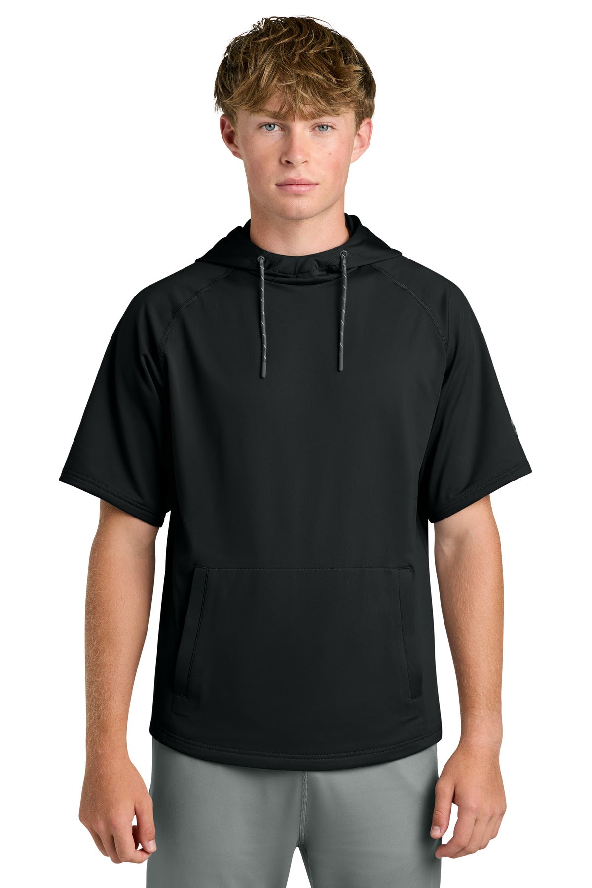 richardson charge performance fleece short sleeve hoodie ra7200ssh