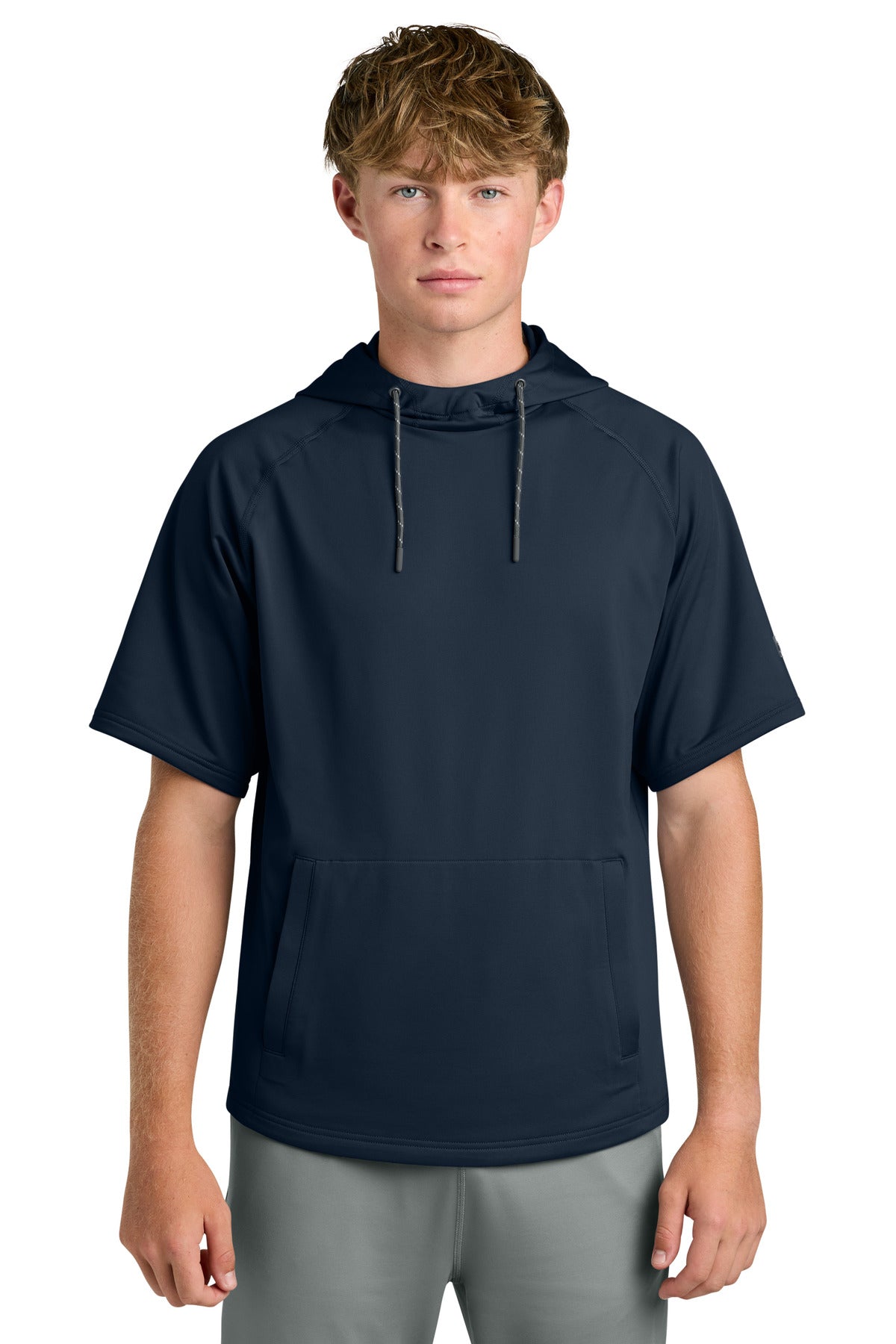 richardson charge performance fleece short sleeve hoodie ra7200ssh