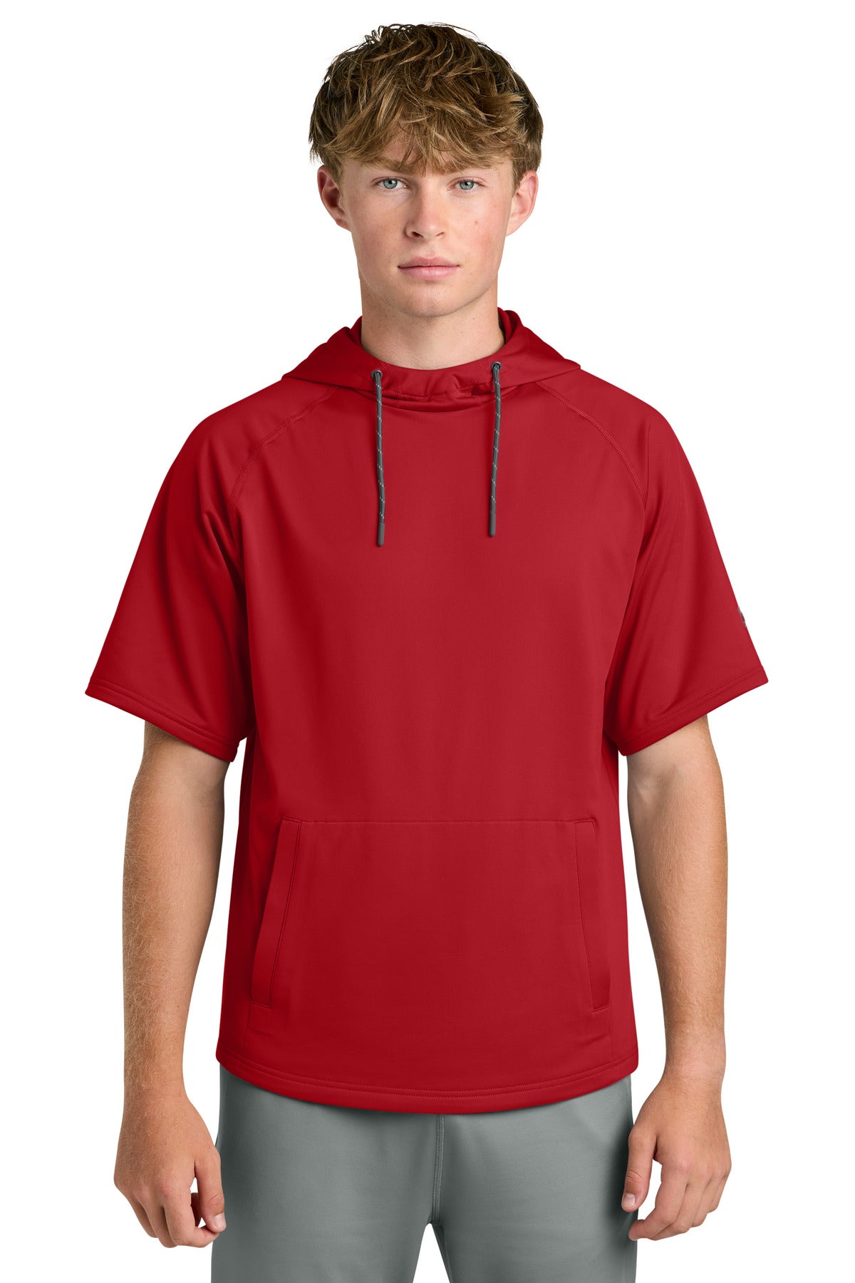 richardson charge performance fleece short sleeve hoodie ra7200ssh