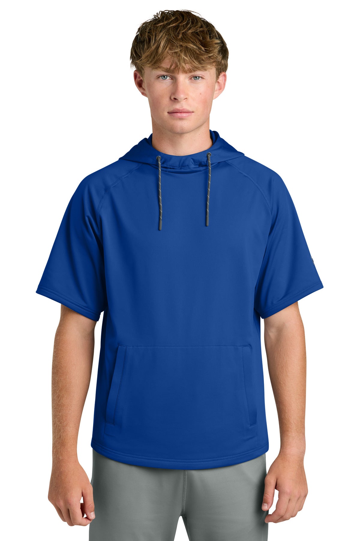 richardson charge performance fleece short sleeve hoodie ra7200ssh
