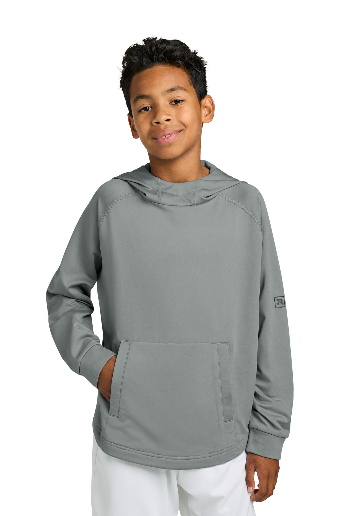 richardson youth charge performance fleece long sleeve hoodie ry7200lsh