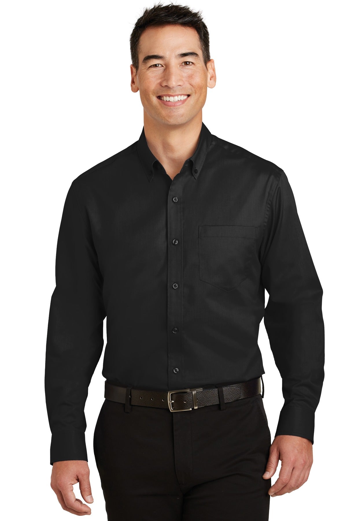 port authority ®  superpro ™  twill shirt. s663