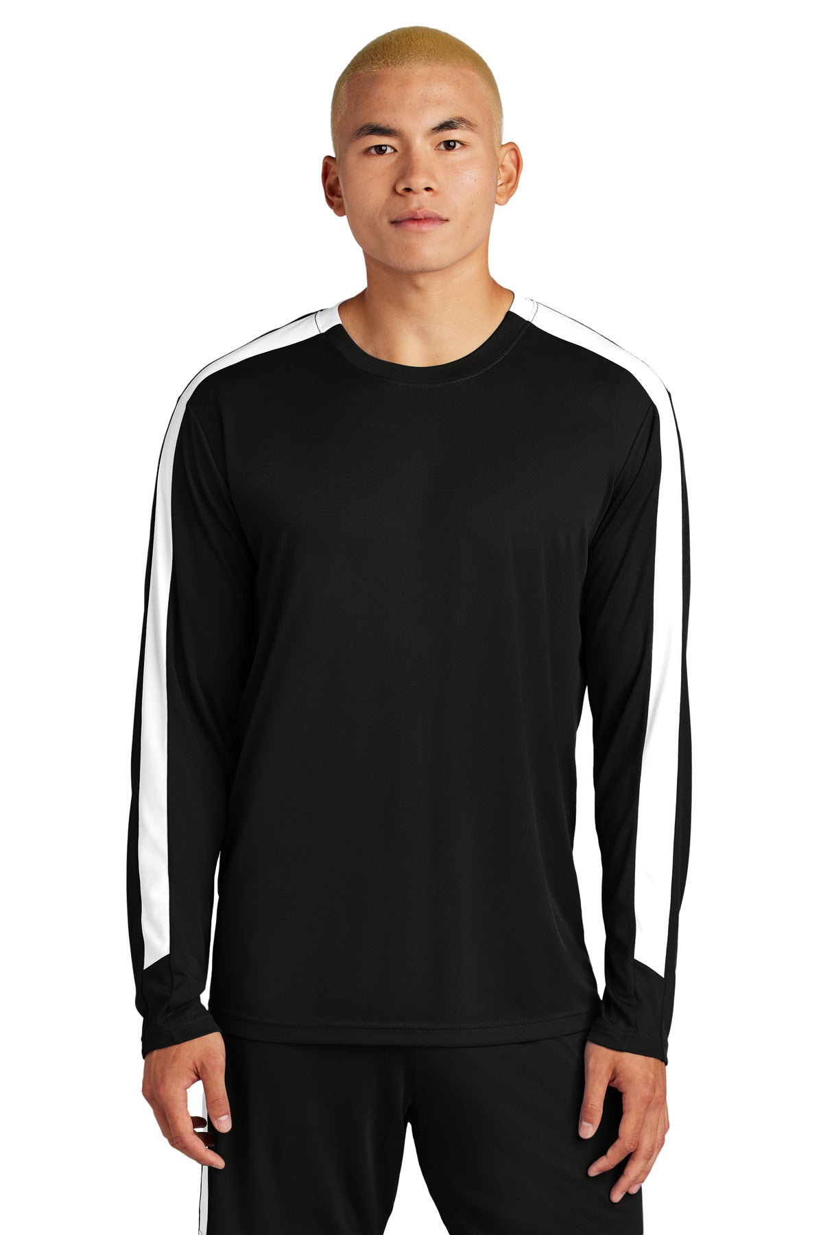 sport-tek ®  competitor ™  united long sleeve crew st100ls