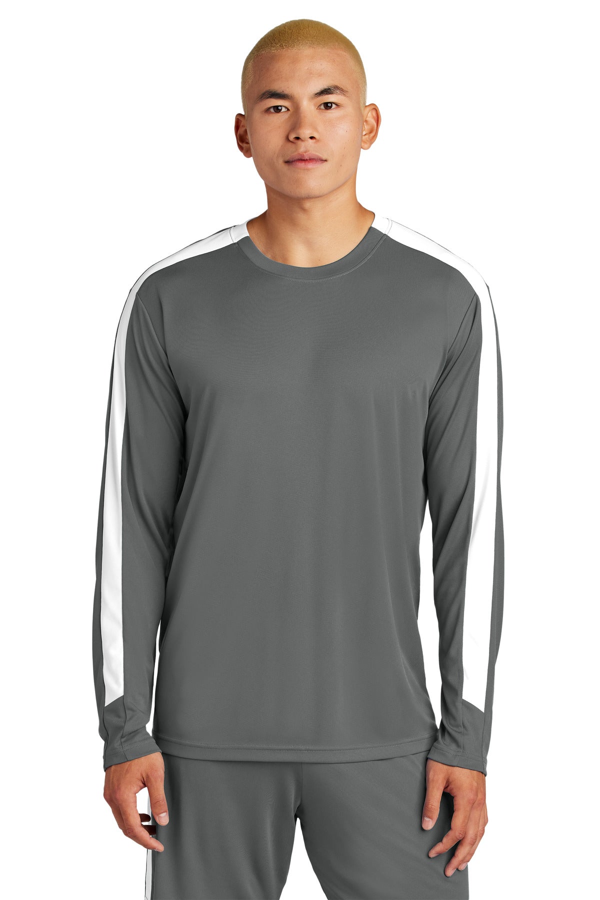 sport-tek ®  competitor ™  united long sleeve crew st100ls