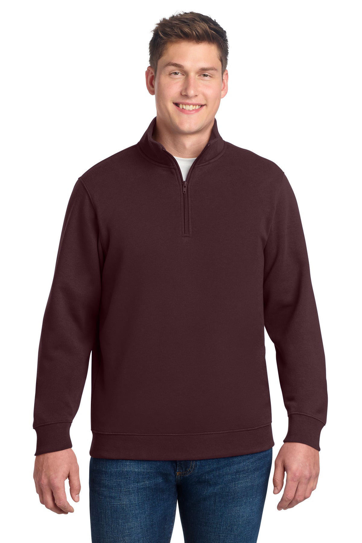 sport-tek ®  1/4-zip sweatshirt. st253