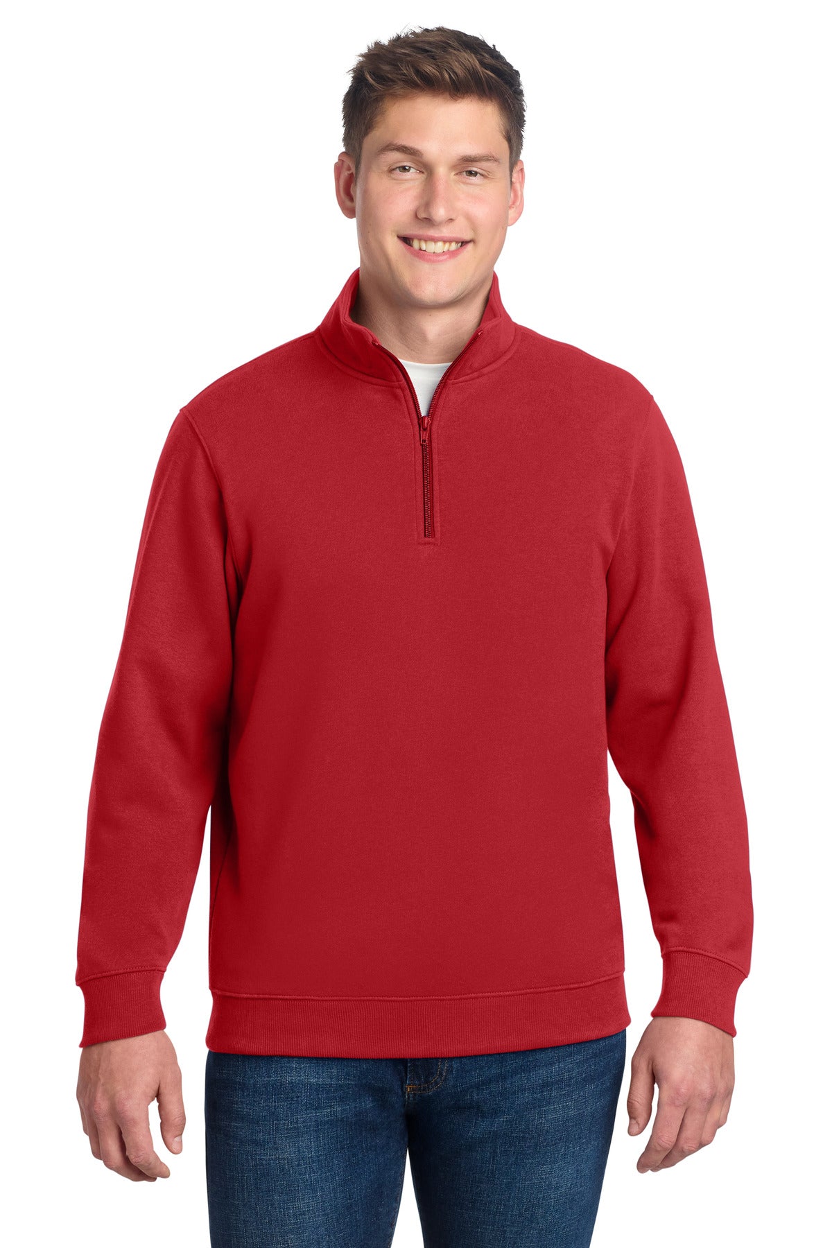 sport-tek ®  1/4-zip sweatshirt. st253
