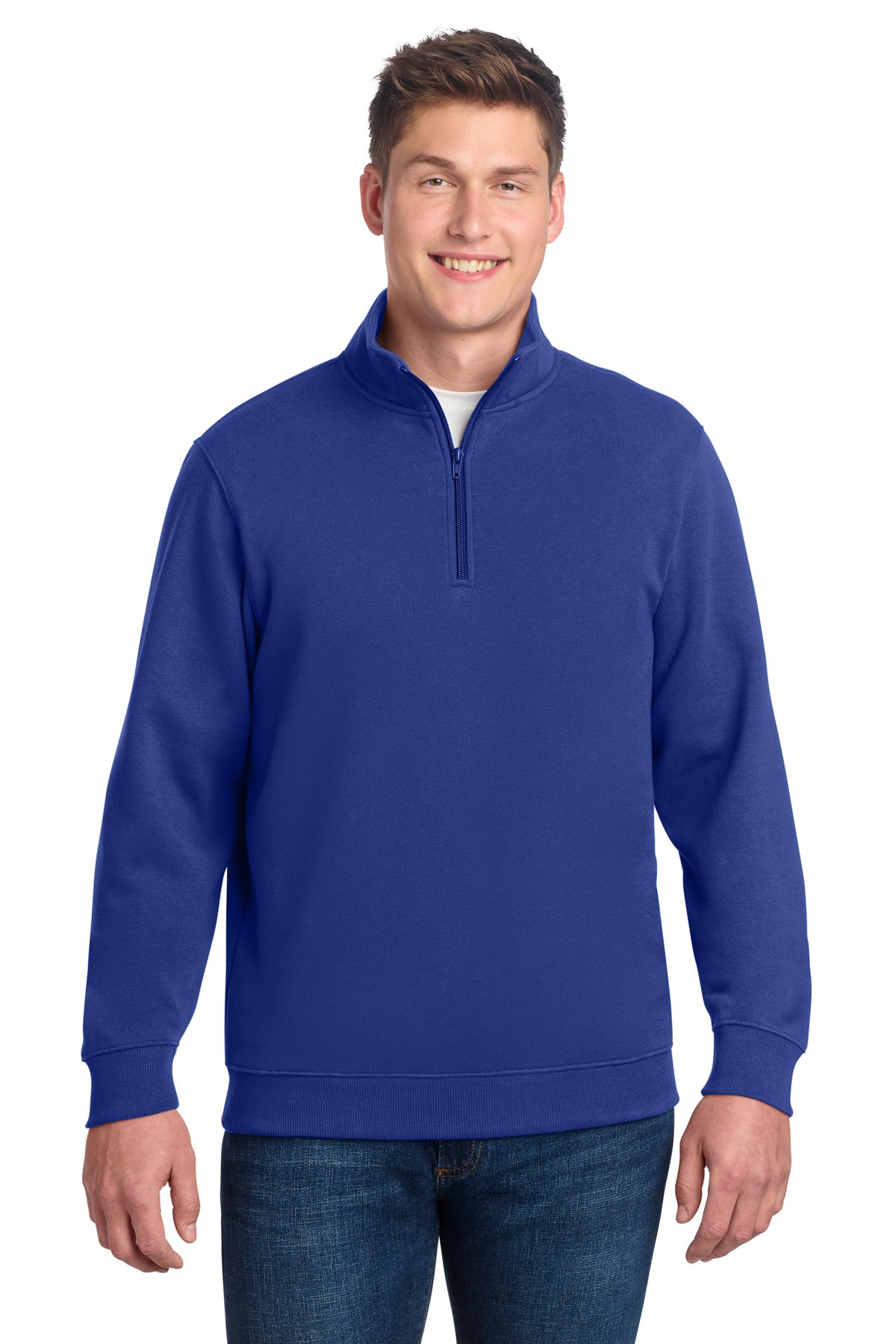 sport-tek ®  1/4-zip sweatshirt. st253