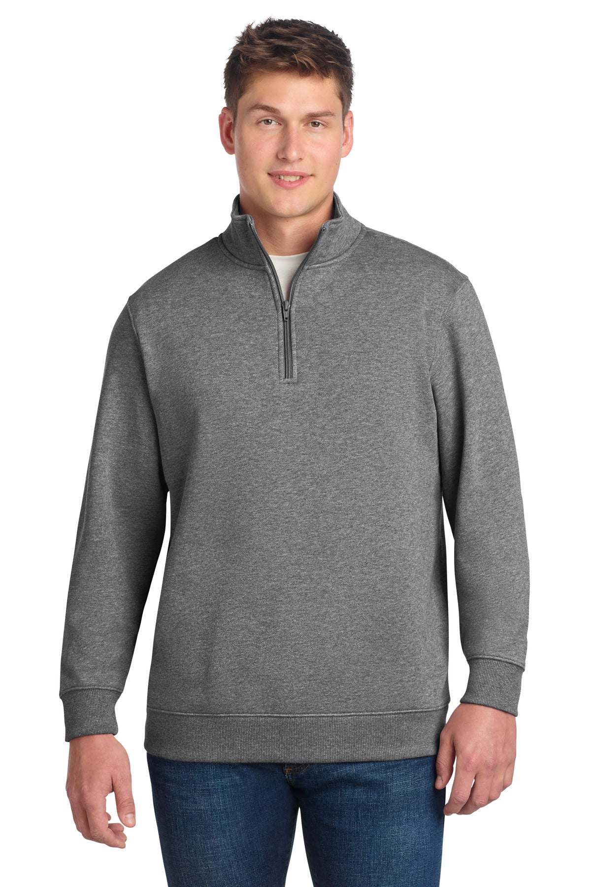 sport-tek ®  1/4-zip sweatshirt. st253