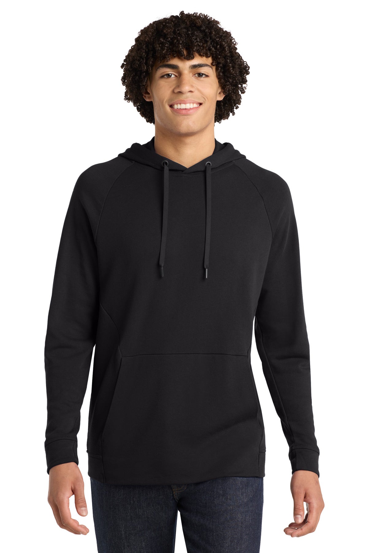 sport-tek  ®  lightweight french terry pullover hoodie. st272