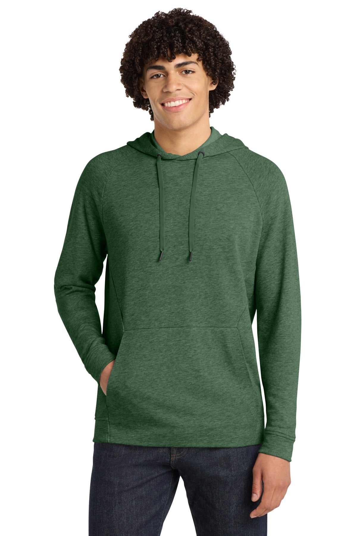 sport-tek  ®  lightweight french terry pullover hoodie. st272