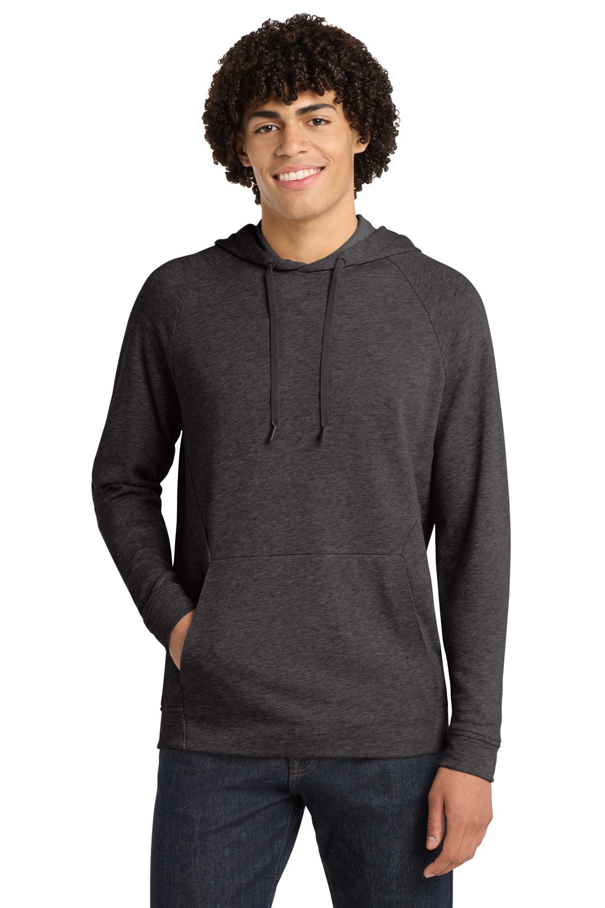 sport-tek  ®  lightweight french terry pullover hoodie. st272