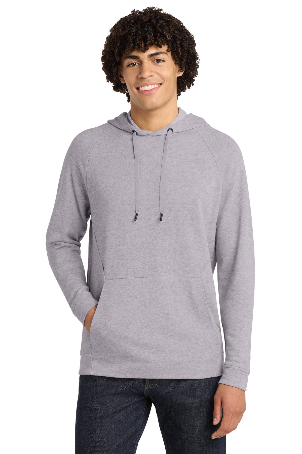 sport-tek  ®  lightweight french terry pullover hoodie. st272
