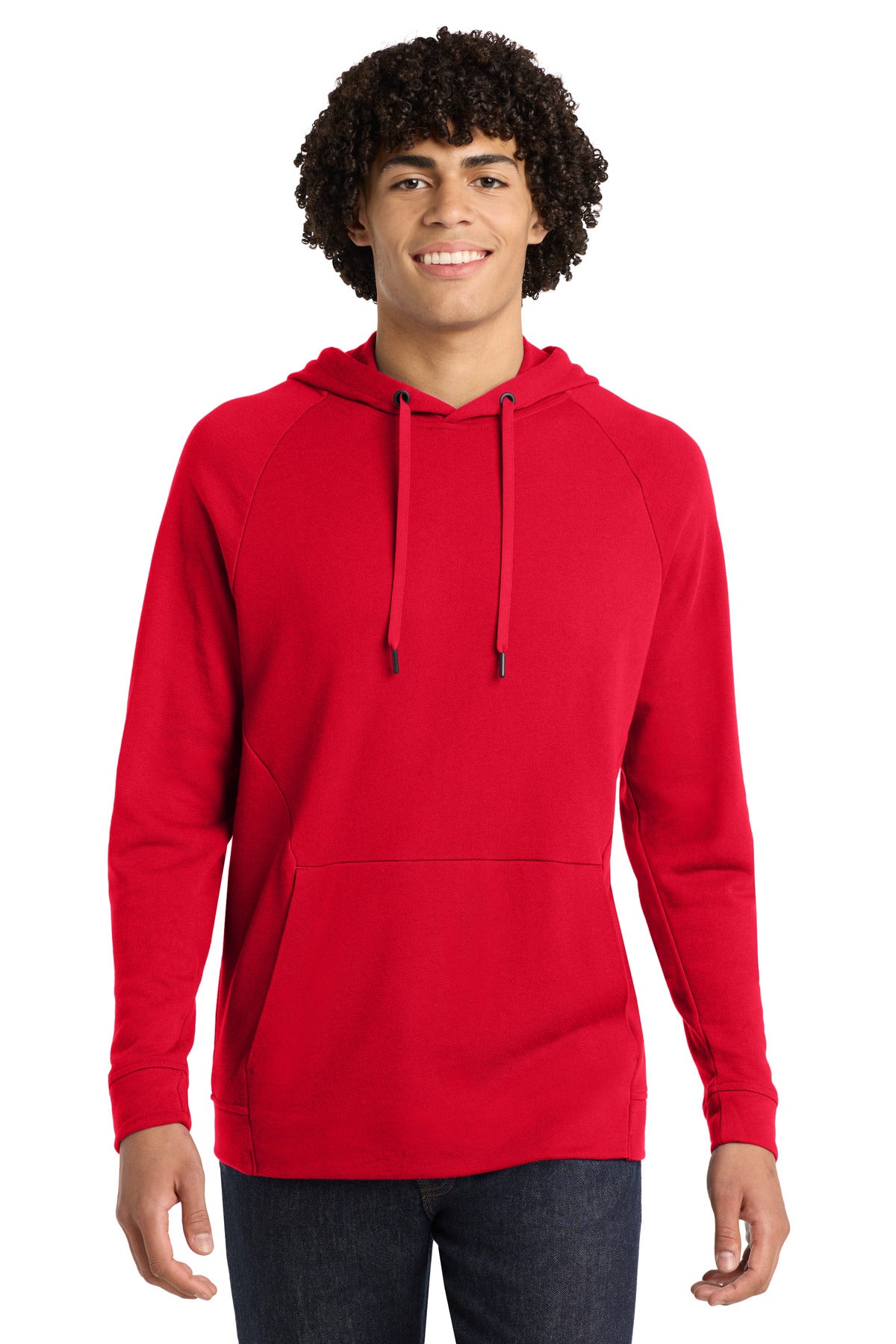 sport-tek  ®  lightweight french terry pullover hoodie. st272