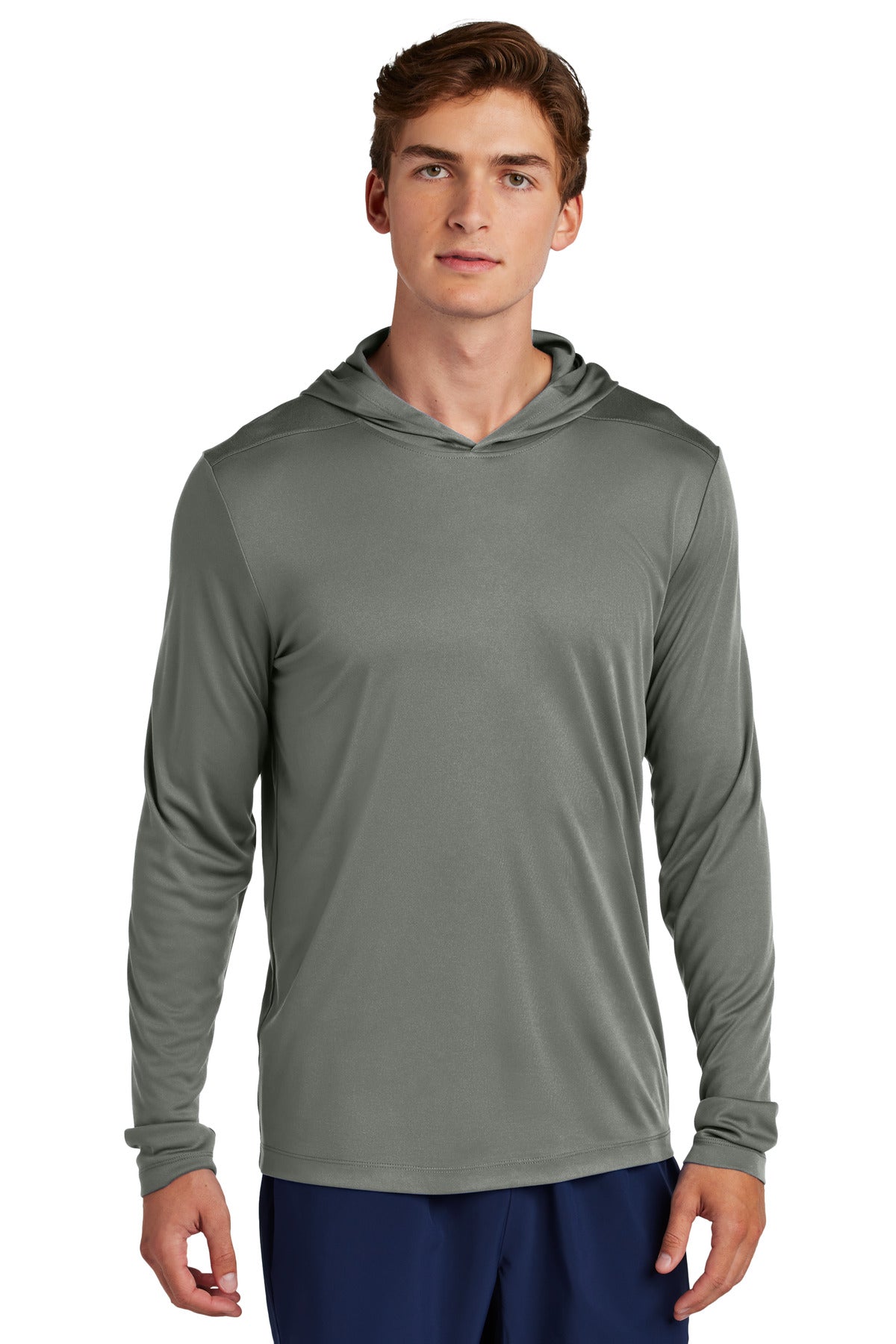 sport-tek ®  posi-uv ®  pro long sleeve hoodie st420lsh