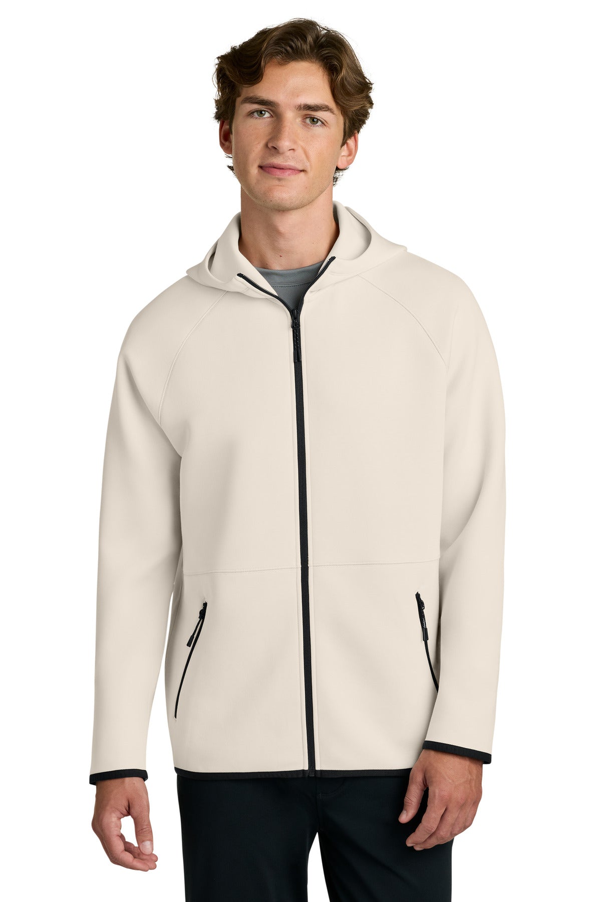 sport-tek ® phenom full-zip hoodie st840